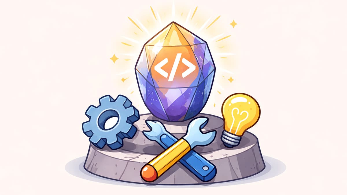 Crystal of knowledge and creation