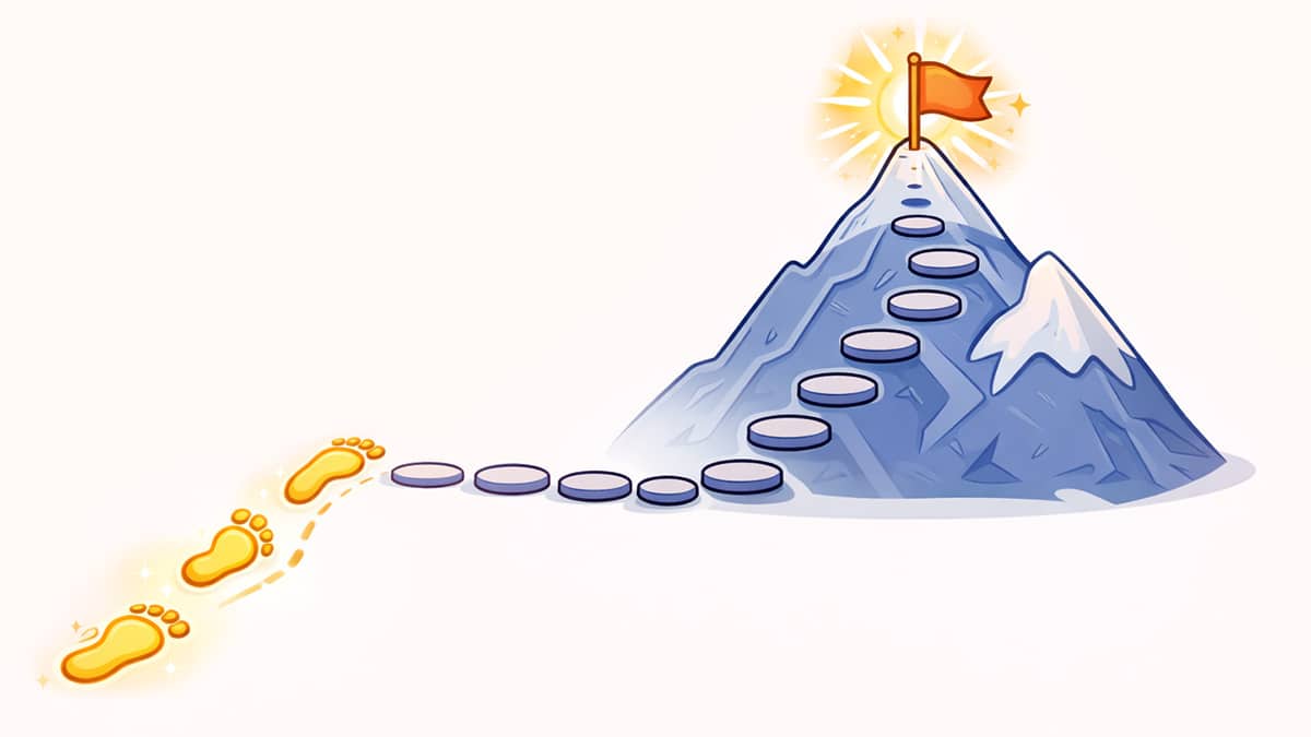 The journey to the summit