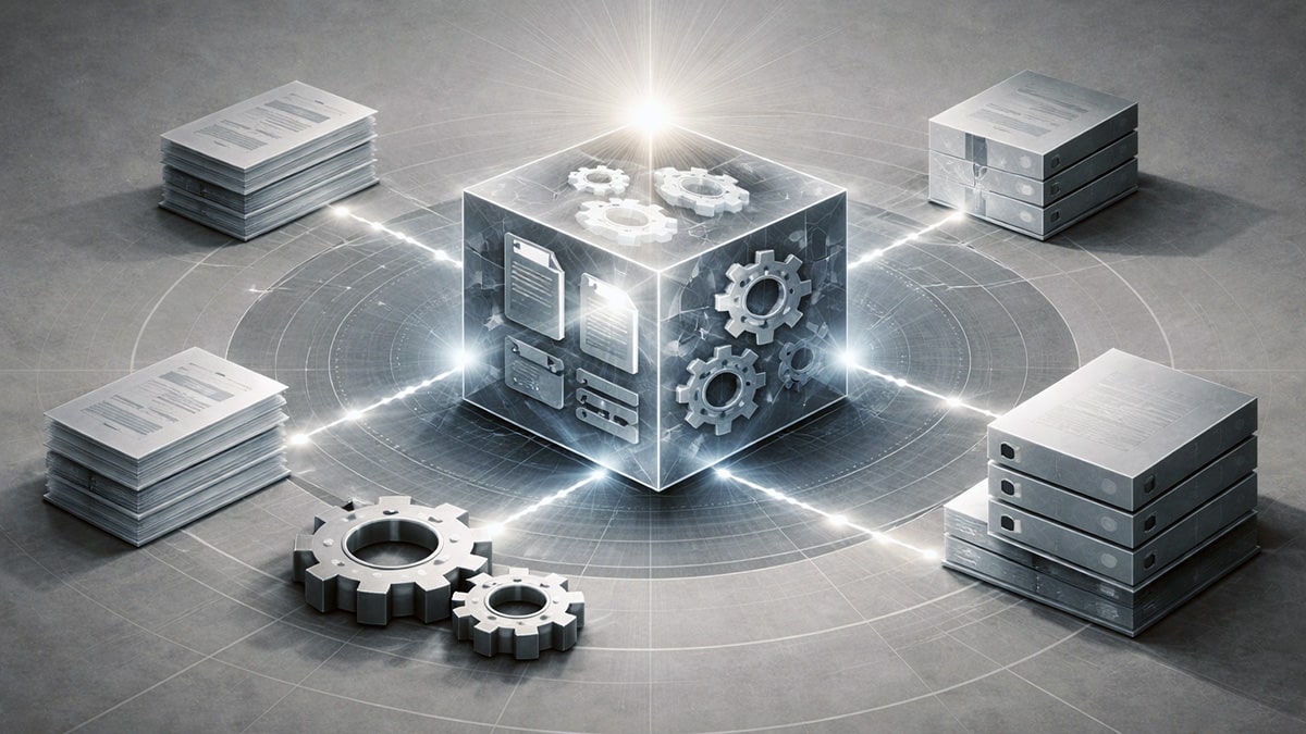 Abstract tech concepts in motion