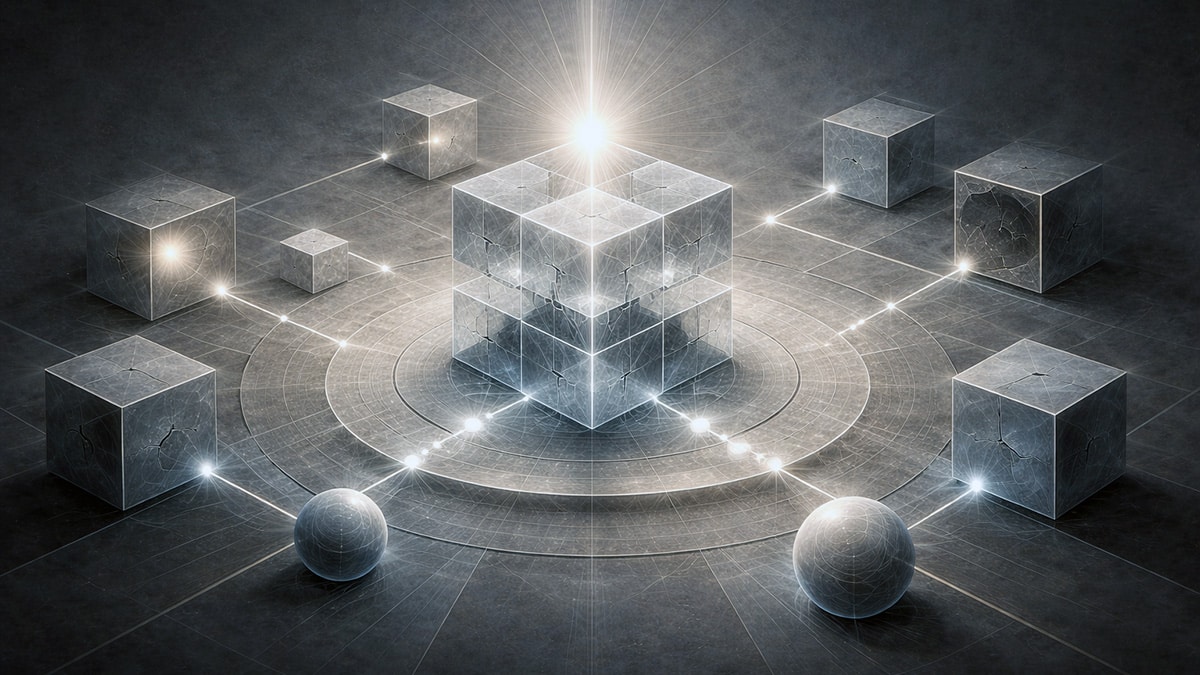 Exploring knowledge through geometric structures