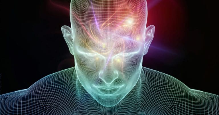 Mental activity in the human brain